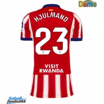 Atletico Madrid Morten Hjulmand #23 Hjemmedrakt Dame 2026-27 Kortermet